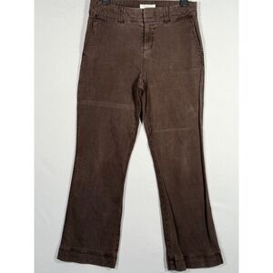 Coldwater Creek Natural Fit‎ Brown Bootcut Cotton Blend Women's Pants